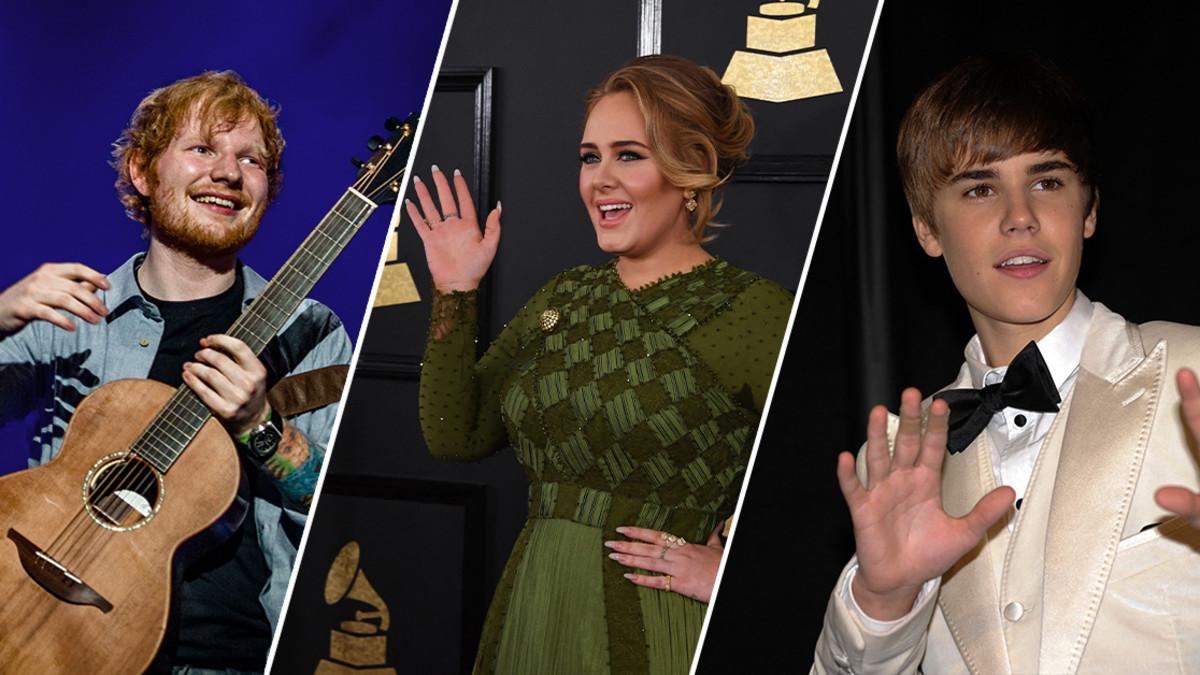 05 04 Header Artikel Justin Bieber-Ed Sheeran-Adele